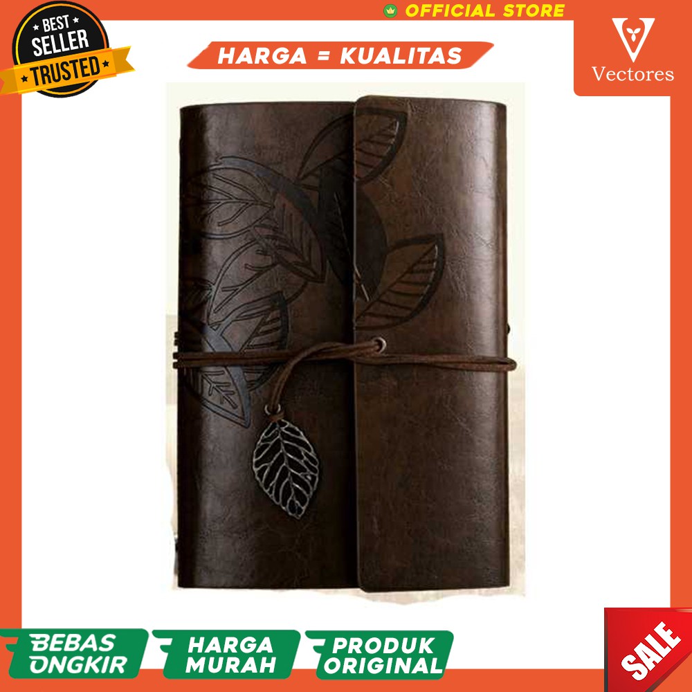 

Buku Catatan Binder Kulit Harian Kantor Document Terbaru A6