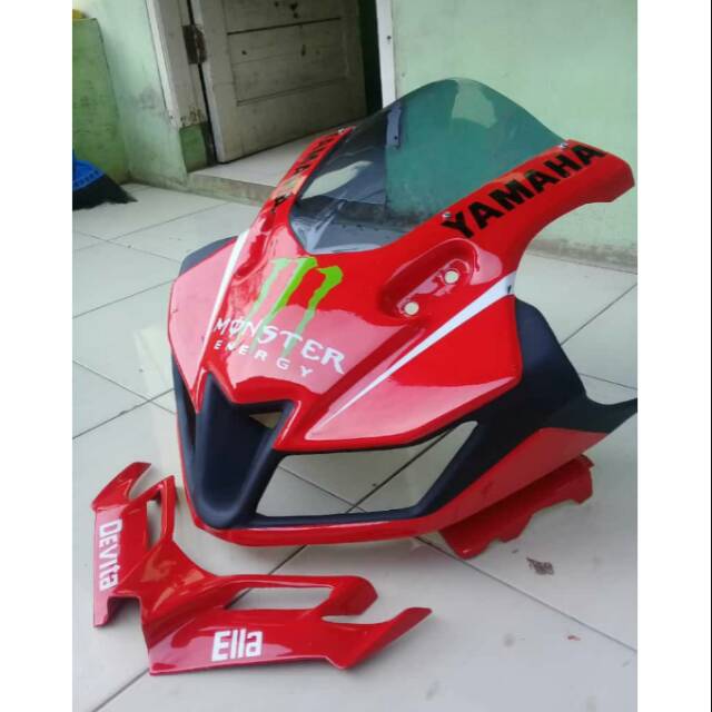 Cover headlamp model r15 v3 plus winglet pnp r15 v2