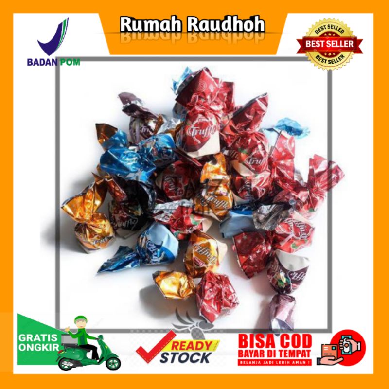 

COKLAT ELVAN TRUFFLE 500 GRAM - COKLAT ASLI IMPORT TURKI - COKLAT TIMUR TENGAH