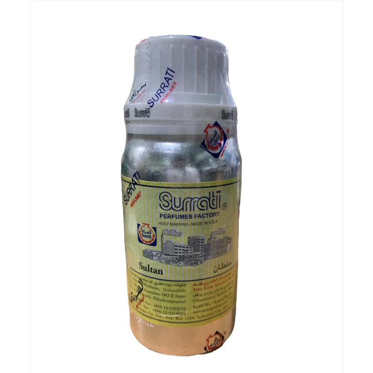 Bibit Parfum Sultan (Sulthon) 100ml By Surrati Original Saudi Arabia