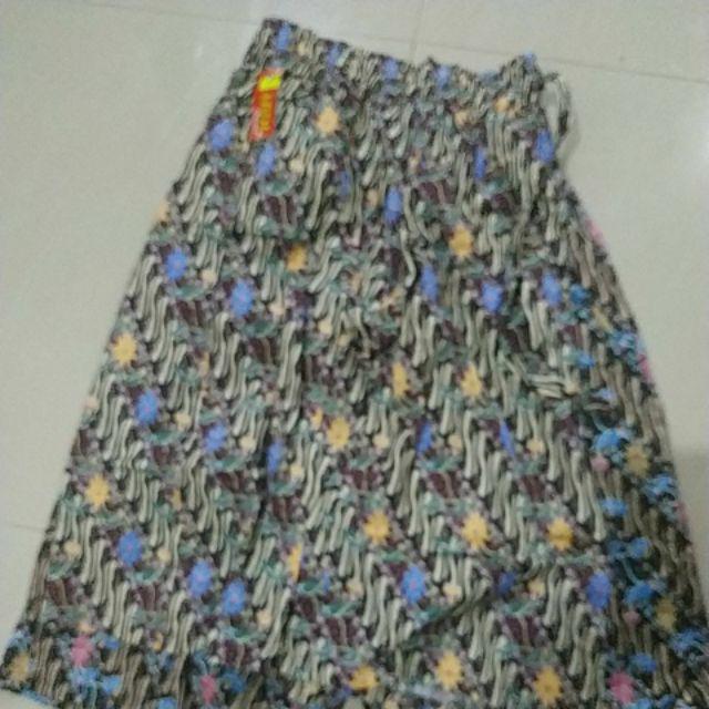 Zahra Celana Kulot Pendek Batik 7per8 Wanita Fit To Xxl