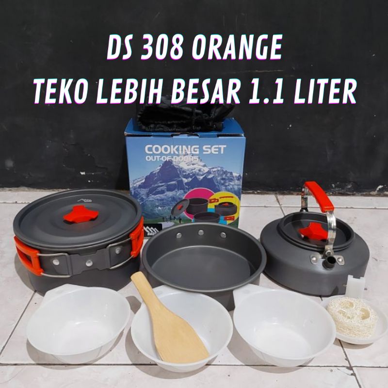 Jual Cooking Set Ds 308 Alat Masak Praktis Alat Masak Di Gunung