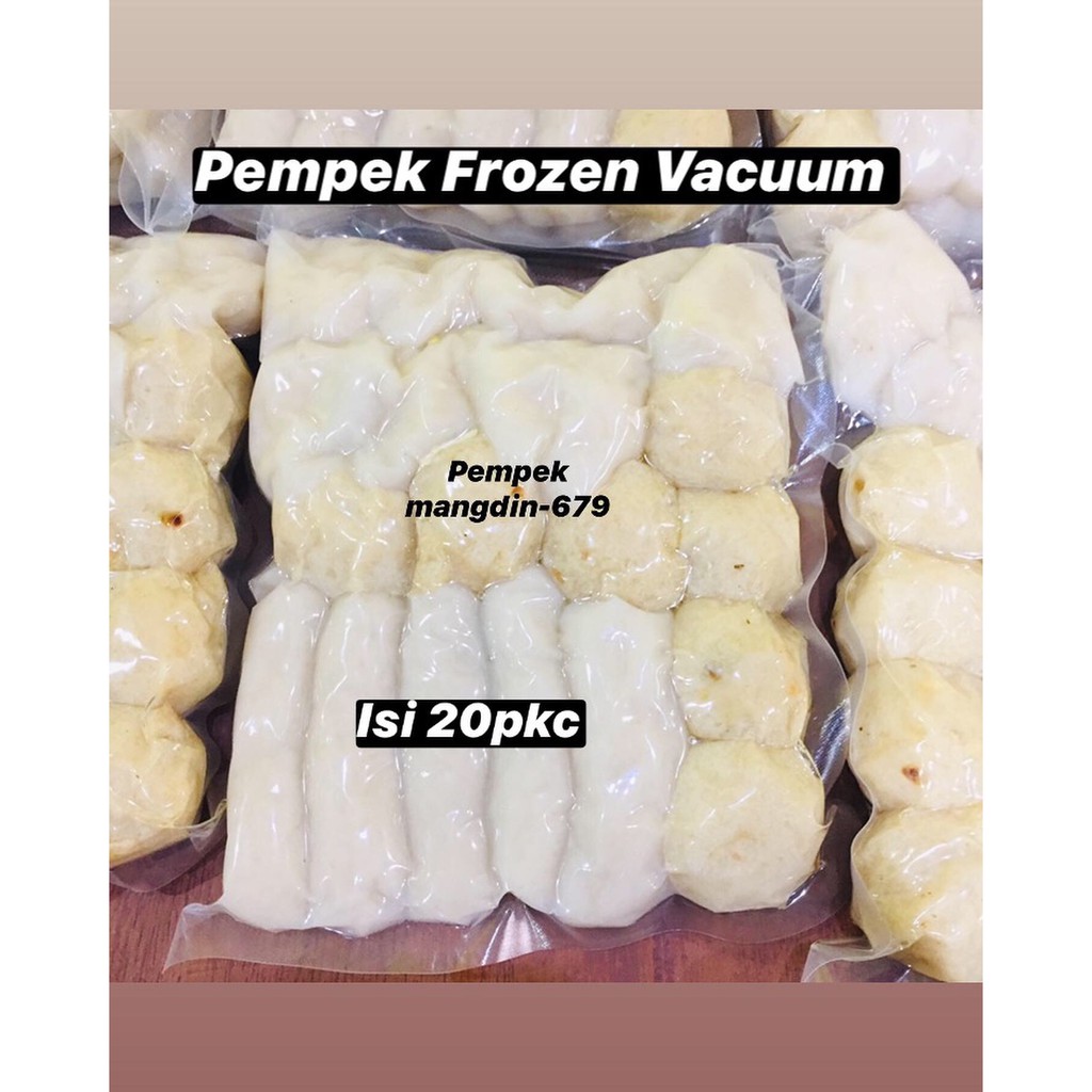 

Paket Pempek isi 20 (KHUSUS PENGIRIMAN REG)