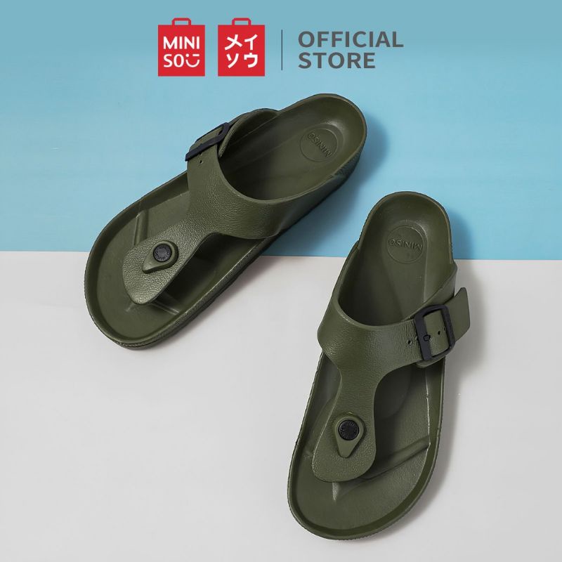 Miniso Sandal JEPIT Sendal Selop Men's &amp; Women's Flip Flops