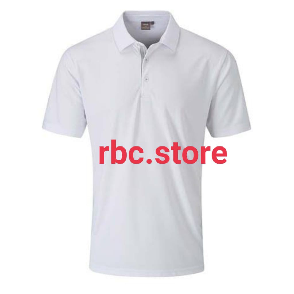 KAOS POLO POLOS PUTIH LENGAN PENDEK/ KAOS KERAH LIPAT/ POLO POLOS PENDEK
