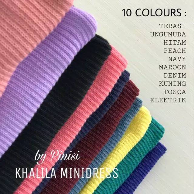 BAJU ANAK KHALILA / MEDINA DRES BAJU RAJUT BALITA