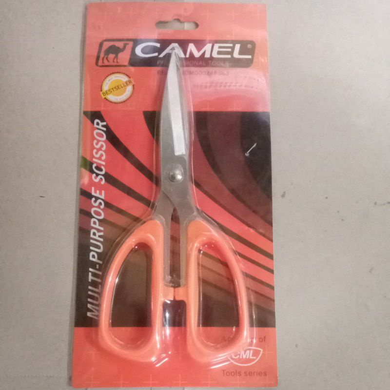 

gunting kain,kerdus camel/gunting multi-serbaguna camel