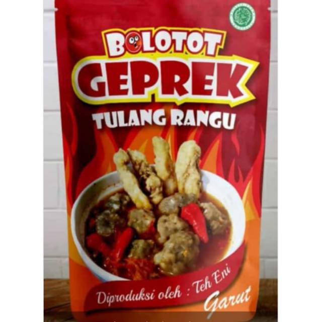 

Bolotot geprek rangu