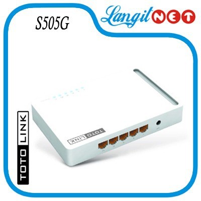 TOTOLINK S505G 5-PORT GIGABIT DESKTOP SWITCH