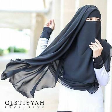 Islamigrosir Niqab Niqob Cadar Long Yaman Mat'Am Qibtiyyah