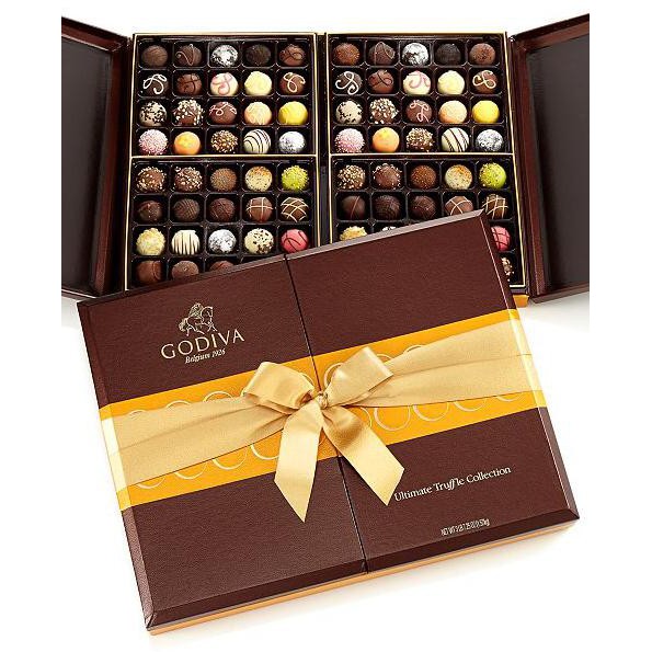 

Limited Stock Godiva Ultimate Chocolatier Truffle Collection Gift Box 80 Pc