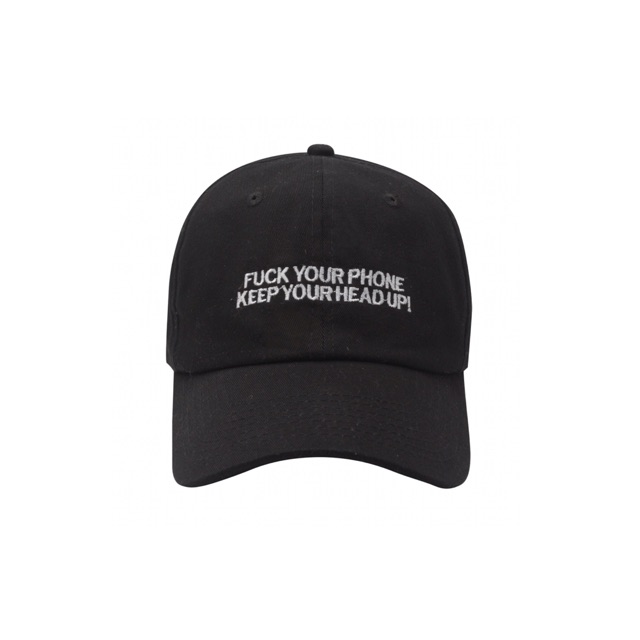 WOLES Fyp Cap / Topi Black