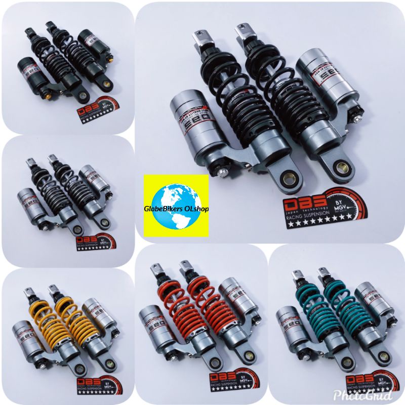 SHOCKBREAKER TABUNG AEROX 155 UK-280MM DBS HI-TRON NEW SERIES SKOK TABUNG BELAKANG STELAN MODEL YSS