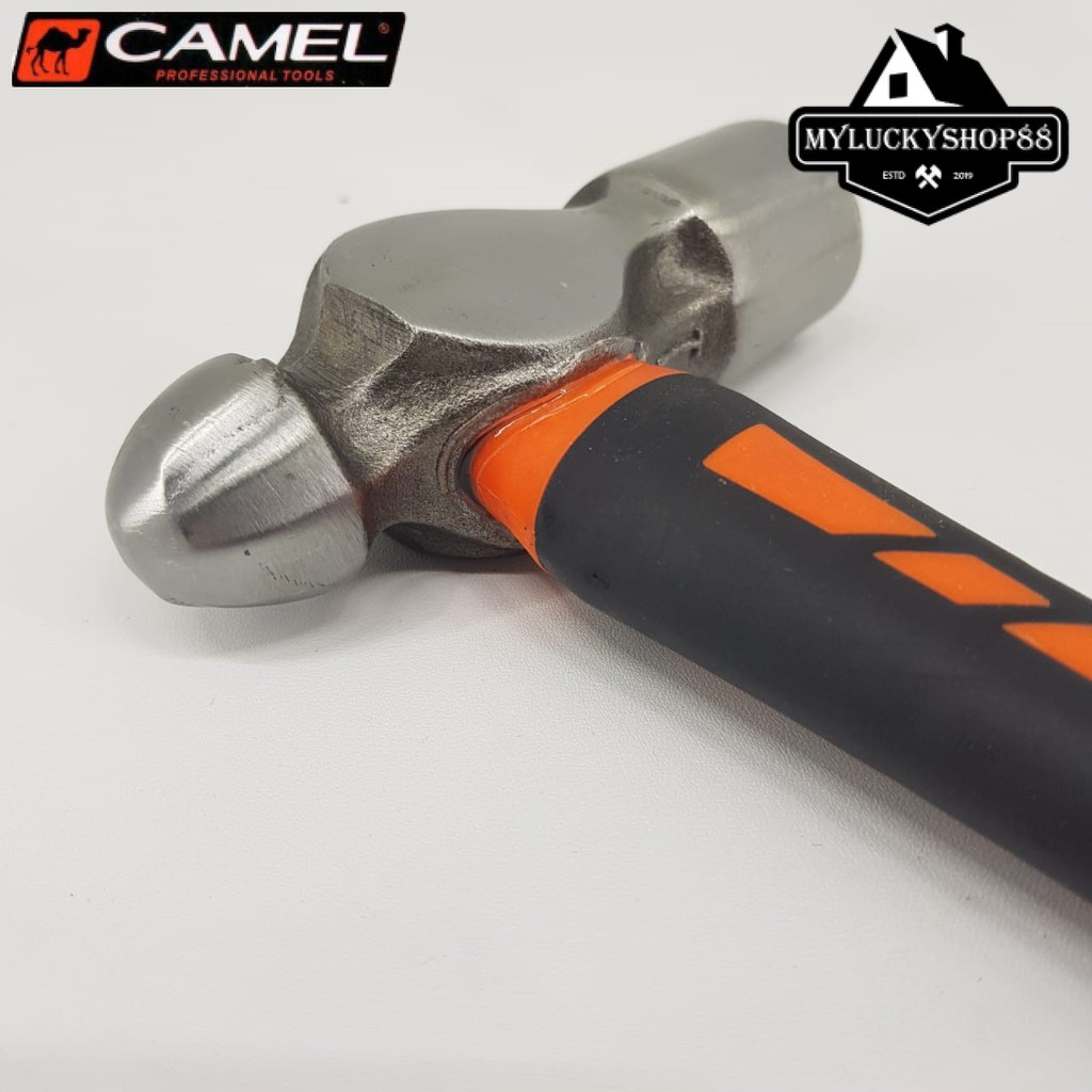 Camel Palu Konde 1LB Ball Pein Hammer Rubber Grip Karet 1 LB