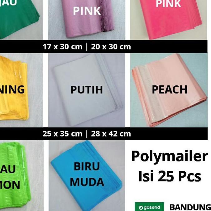 

HOT SALE!! (duv-234) (25 Pcs) Polymailer Plastik Packing Online Shop / Poly mailer Olshop