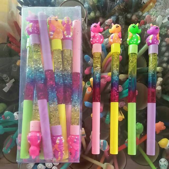 

Bolpen Gel AIR GLITER motif KUDA PONY part 1 (eceran)