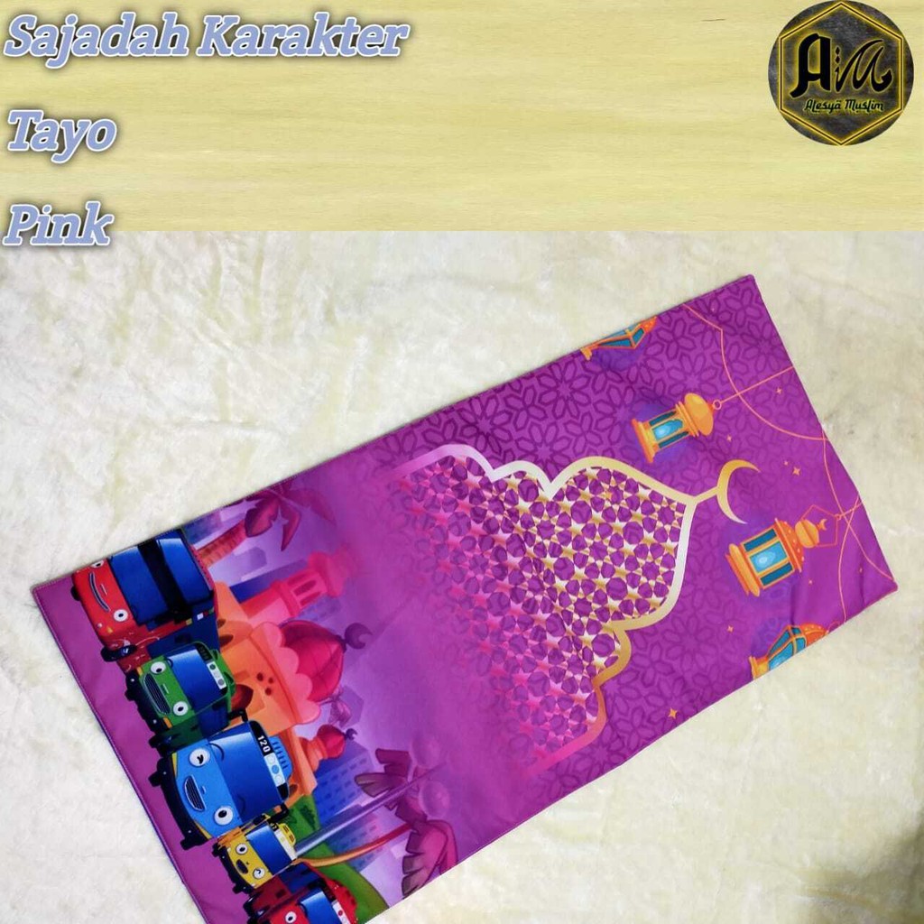 flam sajadah anak karakter tayo terbaru 2021-1