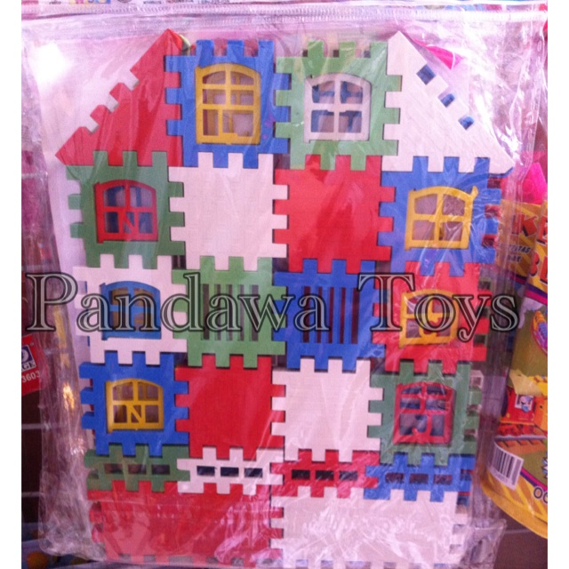 Mainan Lego Bongkar Pasang/ Puzzle Rumah/ Mainan Puzzle Anak-anak/ Hadiah Ulang Tahun