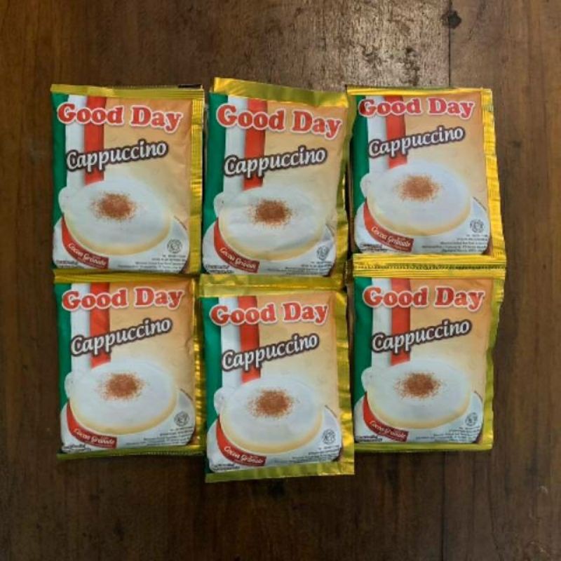 

GOOD DAY CAPPUCCINO renceng with Choco Granule | Cappucino Good Day Kopi Sachet Renceng