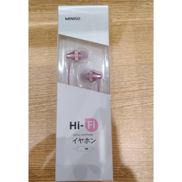 DAR... METAL EARPHONE MINISO EARPHONE Hi-Fi