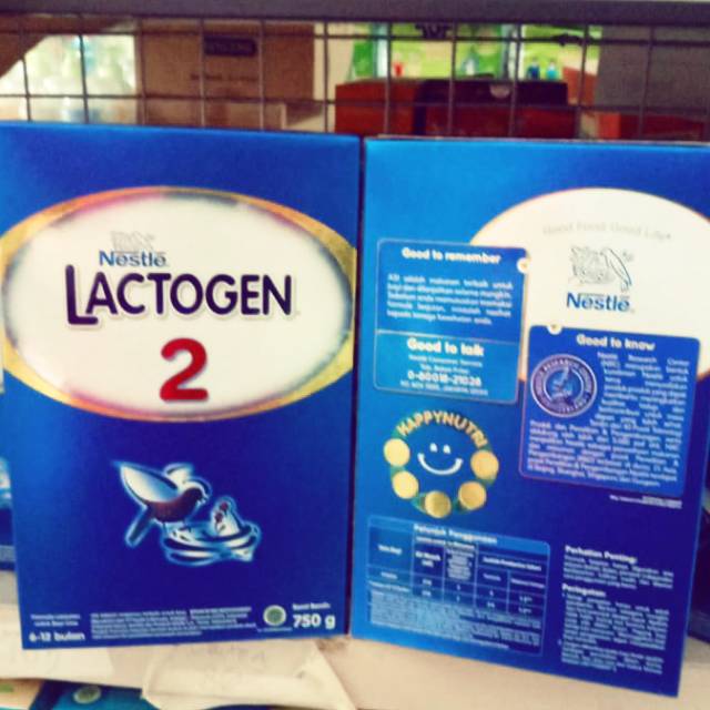 

SUSU NESTLE LACTOGEN 2 - USIA 6-12 BULAN - 750 GR