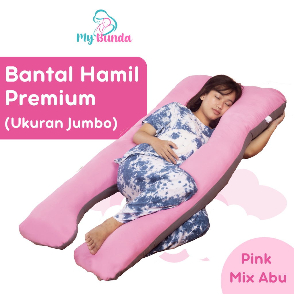 Bantal Bumil dan Menyusui untuk Kasur Ibu Hamil Jenis Bantal Hamil Jumbo Premium dengan Desain Bantal Ibu Hamil Tidur Jumbo yang Sangat Nyaman untuk Jadi Guling Ibu Hamil - Motif BB04