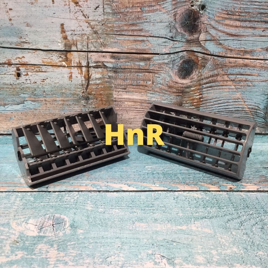 KISI KISI AC MOBIL DOUBLE BLOWER GRILL TOYOTA KIJANG LGX SGX KRISTA WARNA ABU ABU