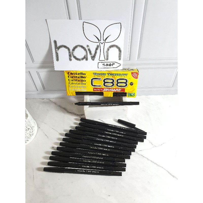 

(13pc) pen standard castello C 88/pen standard murah ditulis enak