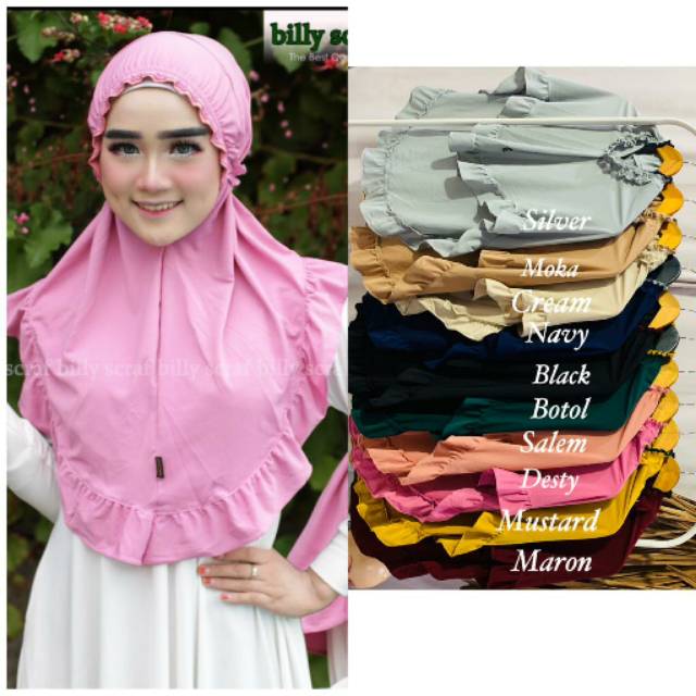Jilbab Billy Scraf Atika