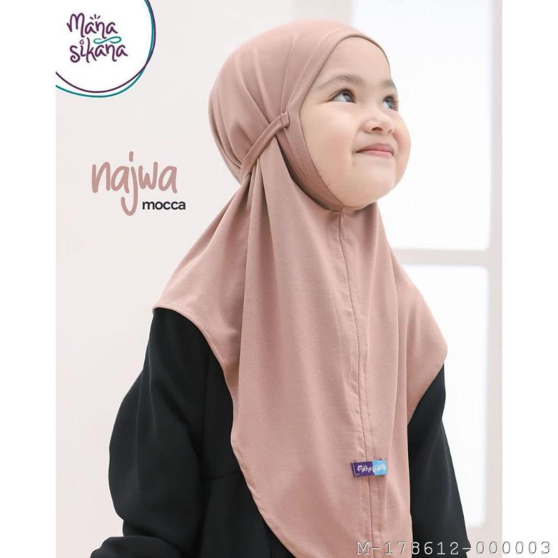 HIJAB BERGO ANAK JERSEY VMAY-024Variasi：HITAM, ABU, NAVY, MAROON, DUSTY PINK, SALEM, MUSTARD, WARDAH