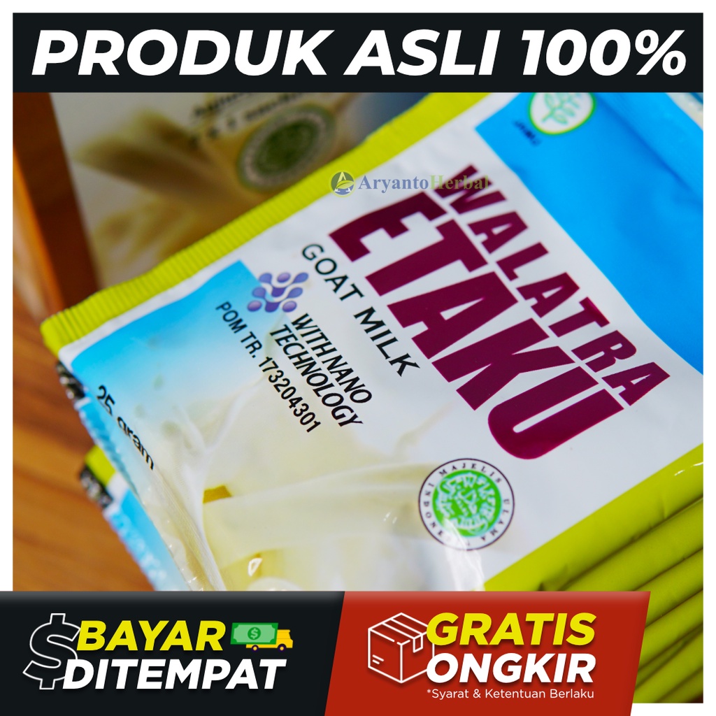 

Susu Kambing Etawa Walatra Etaku Goat Milk Asli Original