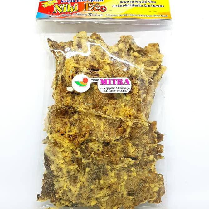 

Populer] Niki Eco Kripik Paru Spesial 200Gr | Beef Lungs Chips Murah Crispy