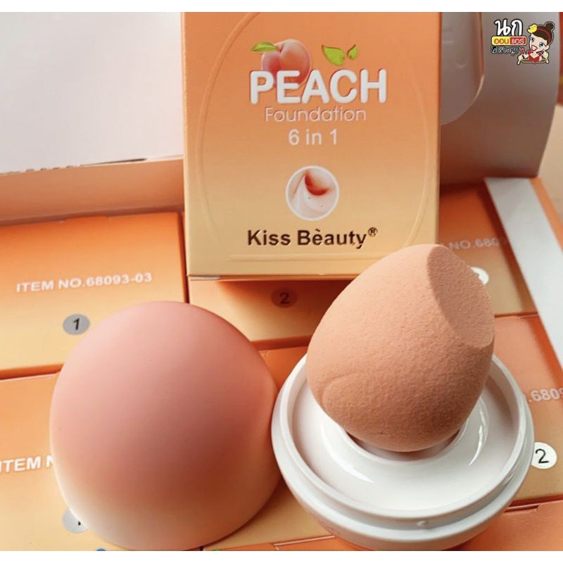 Kiss Beauty PEACH Foundation Natural Complexion 68093