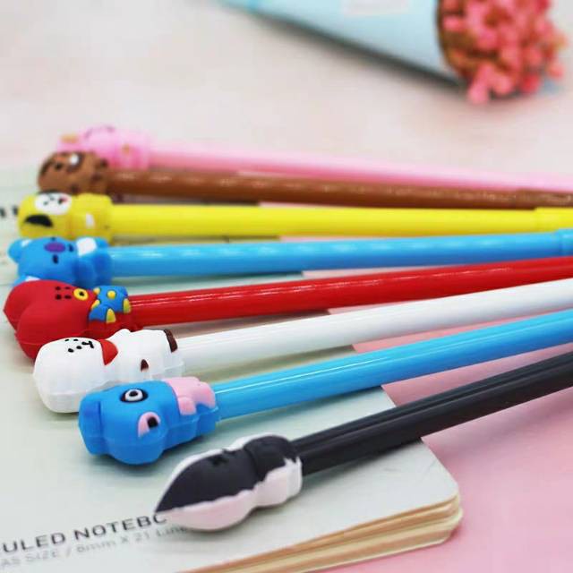 PENA KARAKTER BT21 BTS  KARAKTER LUCU /PULPEN KARAKTER / PEN KARAKTER