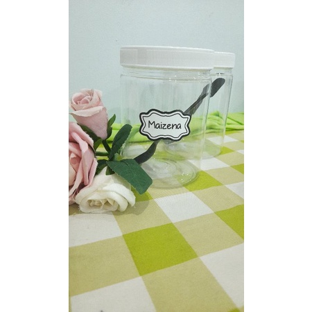 TEMPAT / TOPLES TEPUNG 800ML REFILL ORGANIZER