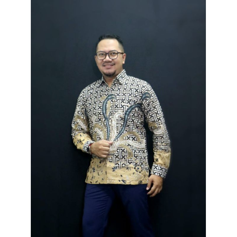 kemeja batik pria katun primis halus dan furing yg adem