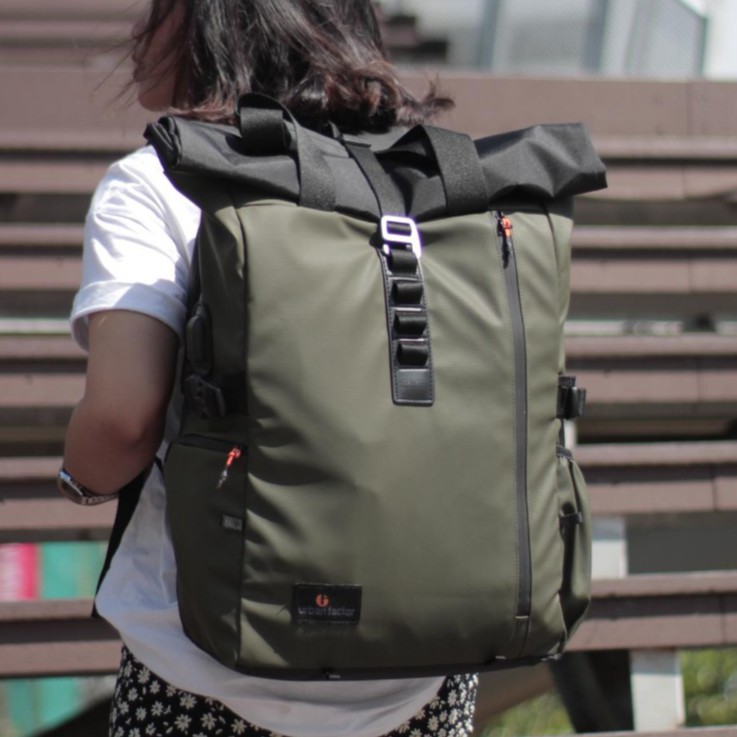 LANSPRESADO ARMY |Urban Factor x FORIND|Tas Ransel Punggung Ori Bag Pria Wanita Backpack Baru Besar