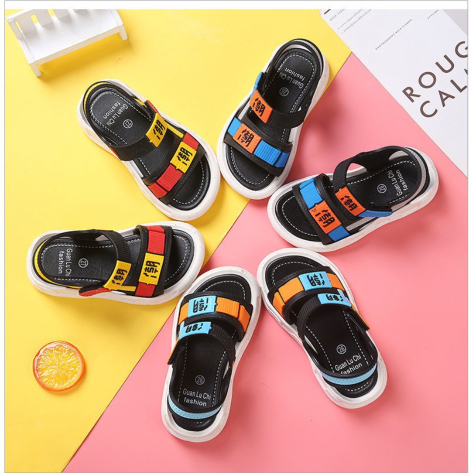 littlekiddoss SH2184 Sepatu Sandal Anak Laki-Laki Sepatu Sendal Anak Import Sendal Gunung Anak