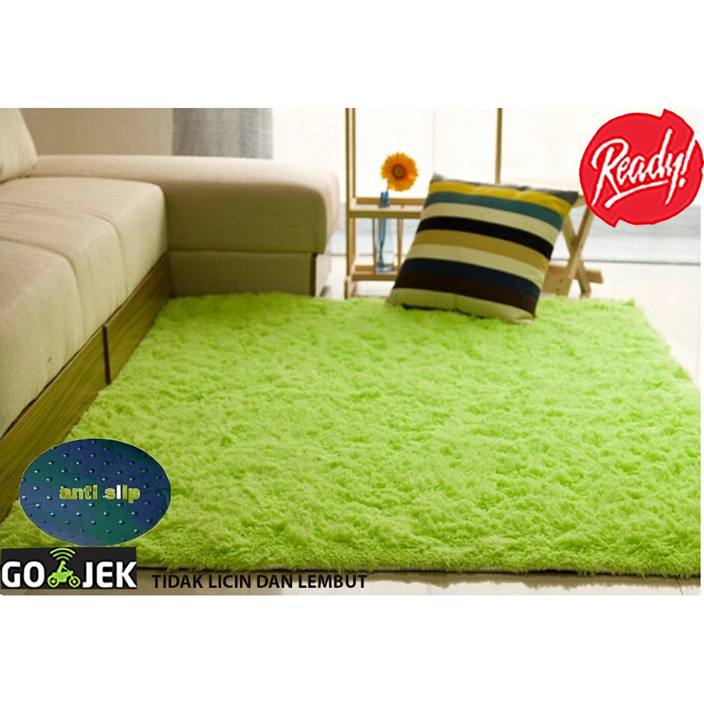 KARPET BULU RASFUR 300x150x4cm NON SLIP  MURAH DAN BERKUALITAS BERKUALITAS TINGGI