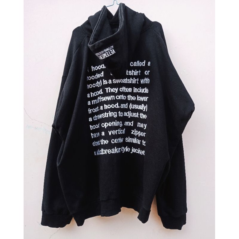 VETEMENTS DEFINITION HOODIE