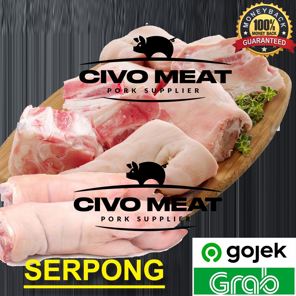 

Ceker Babi Potong Sop / Pork Foot mentah 1kg