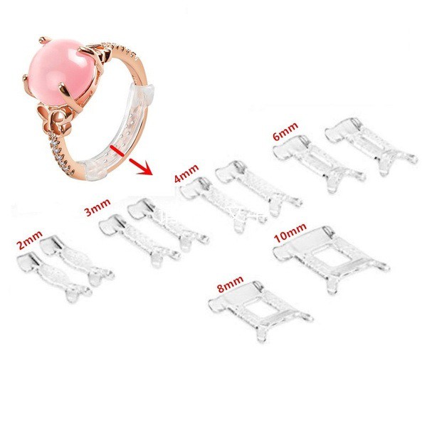 Pengganjal Cincin Transparan Ring Size Adjuster Reducer Size (Pengecil Cincin supaya tidak longgar / kebesaran)