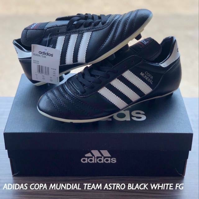 SEPATU BOLA ADIDAS COPA MUNDIAL TEAM ASTRO BLACK WHITE FG