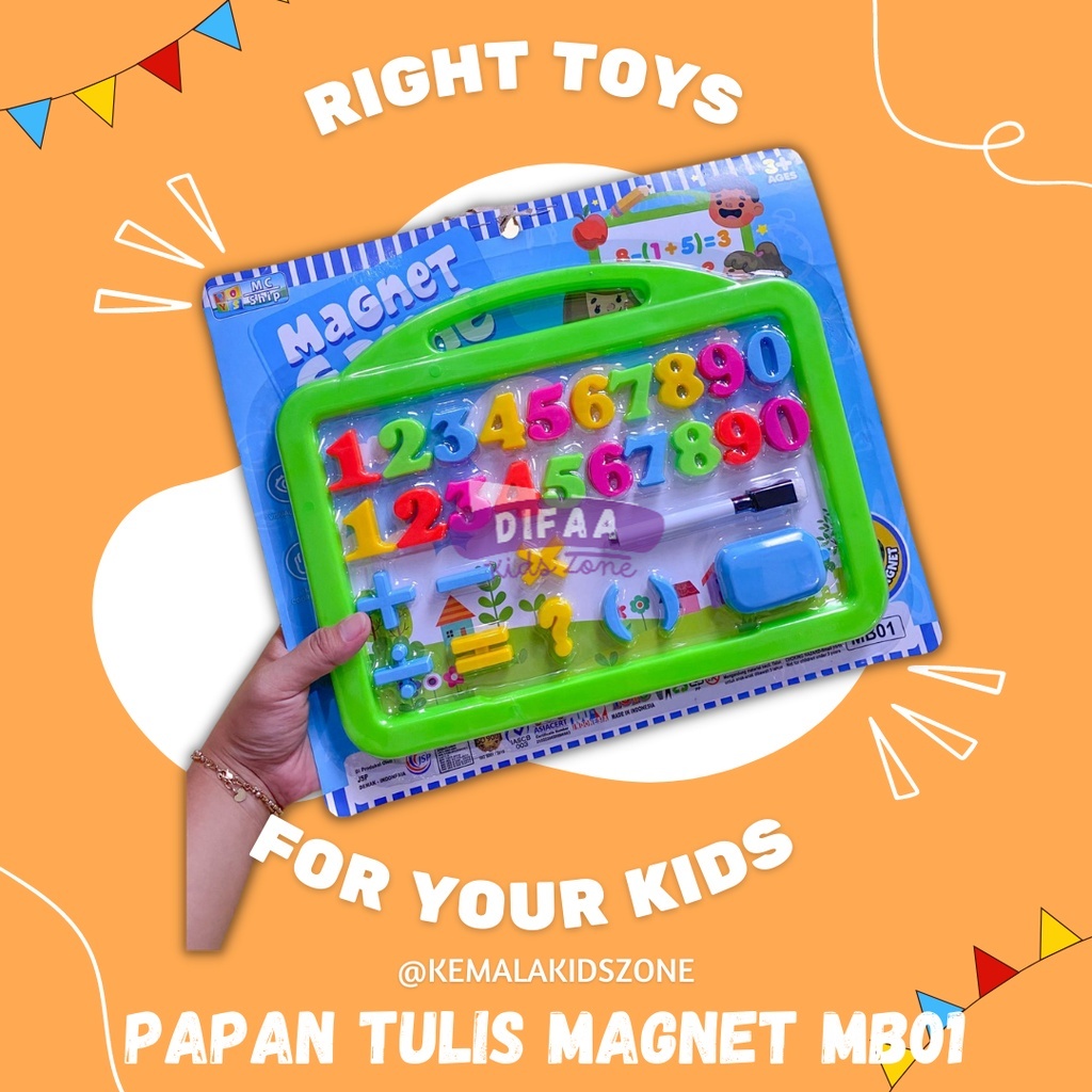 

MB 01 (FREE ONGKIR) SALE mainan edukasi anak papan tulis magnet set angka dan spidol TERMURAH