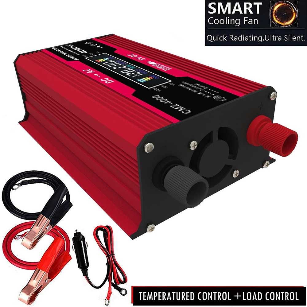 Car Power Inverter DC 12 V to AC 220 V 4000 W CMZ-4000