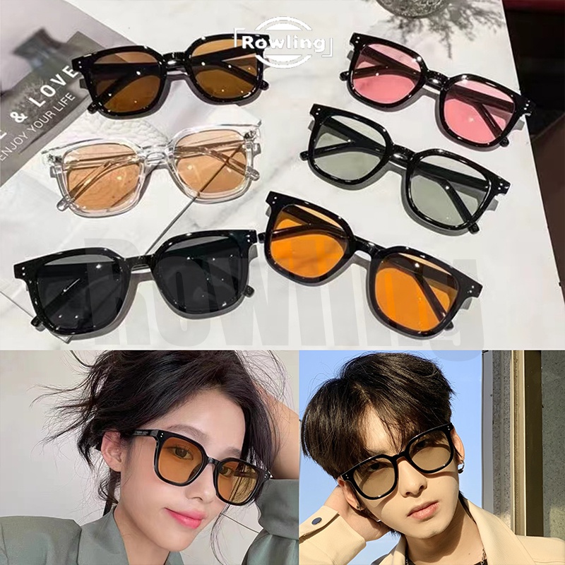 Rowling(Ka-242)Kacamata Terbaru Wanita Kotak Style Lee Soo hyuk Kacamata Fashion Murah/Kacamata Sunglasses Import Wanita Kacamata Fashion