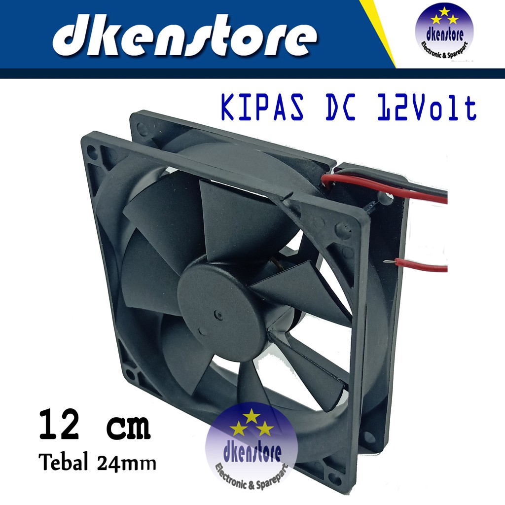 Kipas DC12Volt 12cm