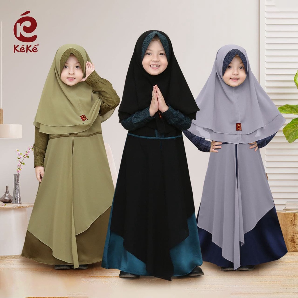 GAMIS ANAK KEKE ELYNOR SERIES TERBARU 2022 GAMIS ANAK KEKE TERBARU 2022