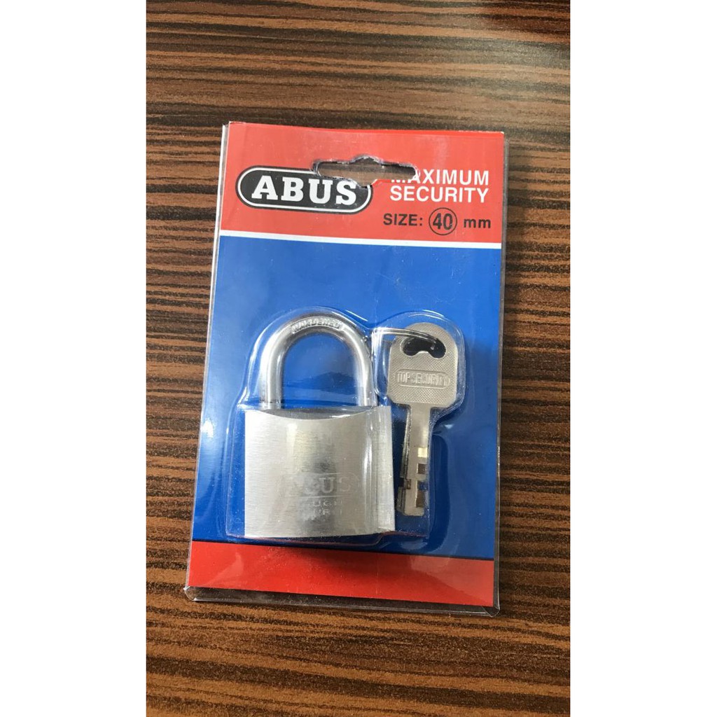 READY STOK GEMBOK NIKEL/GEMBOK RUMAH/GEMBOK ABUS 40 PD/GEMBOK PINTU