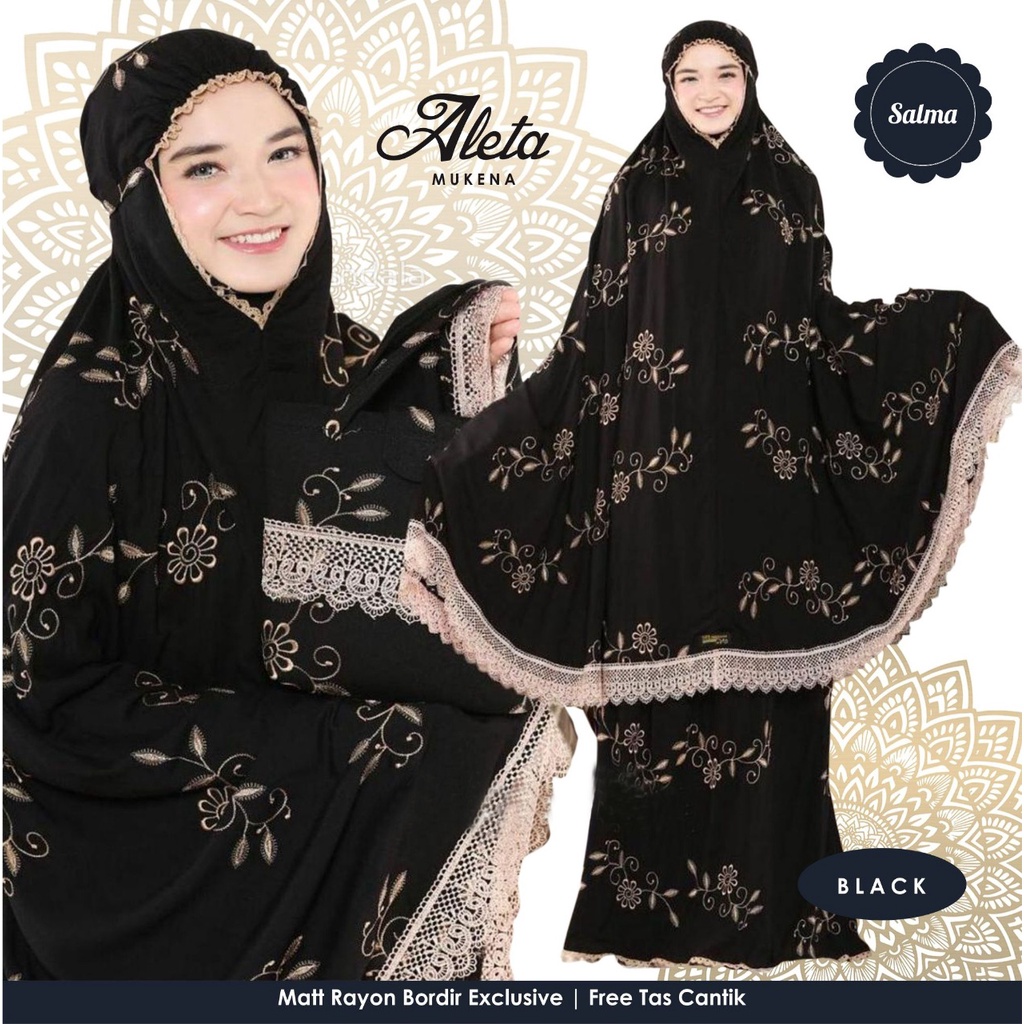 Mukena Bordir Terbaru Aleta